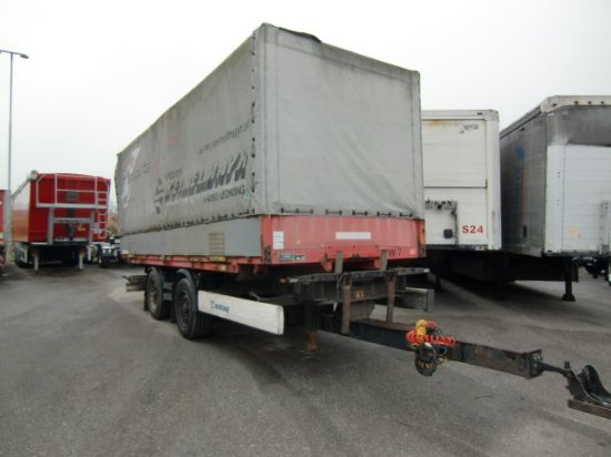 Krone ZZ/DC07 Tandem-Lafette, Standard, BPW-Achsen, Heckabstützung ohne Container - Konteinerveduk/ Tõstuk järelhaagis: pilt 1 Krone ZZ/DC07 Tandem-Lafette, Standard, BPW-Achsen, Heckabstützung ohne Container - Konteinerveduk/ Tõstuk järelhaagis: pilt 1