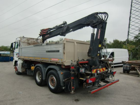 Kallurauto, Kraanaga veoauto MAN TGS 26.400 3-Seitenkipper, 6x2-2 Lenkachse HIAB 144ES -3DUO: pilt 6