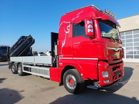 MAN TGX 26.510 BL Pritsche, Intarder, HIAB X-HIPRO 558EP-5, Alu-Felgen, Lenkachse, - Madelveok/ Platvormveok, Kraanaga veoauto: pilt 3 MAN TGX 26.510 BL Pritsche, Intarder, HIAB X-HIPRO 558EP-5, Alu-Felgen, Lenkachse, - Madelveok/ Platvormveok, Kraanaga veoauto: pilt 3