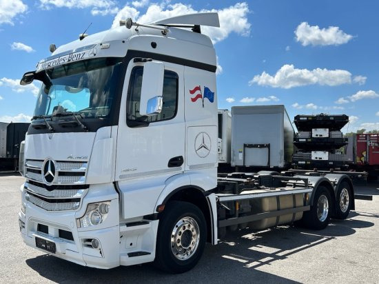 Mercedes-Benz Actros 2545 6x2 BDF E6, Retarder, Alufelgen - Konteinerveduk/ Tõstukiga veoauto: pilt 1 Mercedes-Benz Actros 2545 6x2 BDF E6, Retarder, Alufelgen - Konteinerveduk/ Tõstukiga veoauto: pilt 1