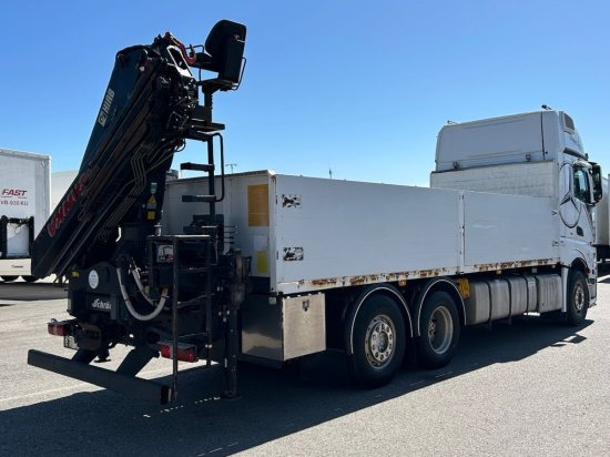 Mercedes-Benz Actros 2545 L 6x2, Retarder, Pritsche, Hiab XS 166 D-4 PRO, E5 - Madelveok/ Platvormveok, Kraanaga veoauto: pilt 5 Mercedes-Benz Actros 2545 L 6x2, Retarder, Pritsche, Hiab XS 166 D-4 PRO, E5 - Madelveok/ Platvormveok, Kraanaga veoauto: pilt 5