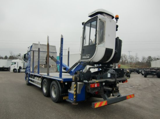 Metsaveok, Kraanaga veoauto Mercedes-Benz Actros 2653 6x4 Holz Palfinger Kabinenkran: pilt 6