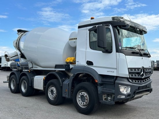 Mercedes-Benz Arocs 3743, 8x4 Betonmischer, Euro 6, 9m³ Liebherr Mischer - Autobetoonisegisti: pilt 2 Mercedes-Benz Arocs 3743, 8x4 Betonmischer, Euro 6, 9m³ Liebherr Mischer - Autobetoonisegisti: pilt 2