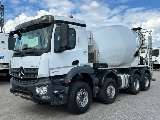 Mercedes-Benz Arocs 3743, 8x4 Betonmischer, Euro 6, 9m³ Liebherr Mischer - Autobetoonisegisti: pilt 1 Mercedes-Benz Arocs 3743, 8x4 Betonmischer, Euro 6, 9m³ Liebherr Mischer - Autobetoonisegisti: pilt 1
