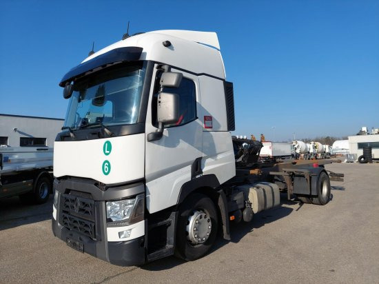 Renault T430 BDF-Wechselfahrgestell, 4x2 LL, EURO6, VEB+ - Konteinerveduk/ Tõstukiga veoauto: pilt 1 Renault T430 BDF-Wechselfahrgestell, 4x2 LL, EURO6, VEB+ - Konteinerveduk/ Tõstukiga veoauto: pilt 1