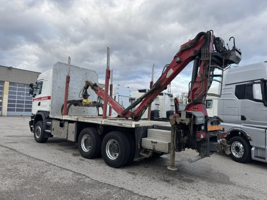 Scania G490 6X6 Blatt-Blatt Penz Kran 12.Z8.70 - Metsaveok, Kraanaga veoauto: pilt 4 Scania G490 6X6 Blatt-Blatt Penz Kran 12.Z8.70 - Metsaveok, Kraanaga veoauto: pilt 4