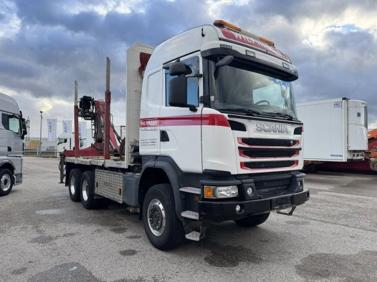 Scania G490 6X6 Blatt-Blatt Penz Kran 12.Z8.70 - Metsaveok, Kraanaga veoauto: pilt 1 Scania G490 6X6 Blatt-Blatt Penz Kran 12.Z8.70 - Metsaveok, Kraanaga veoauto: pilt 1