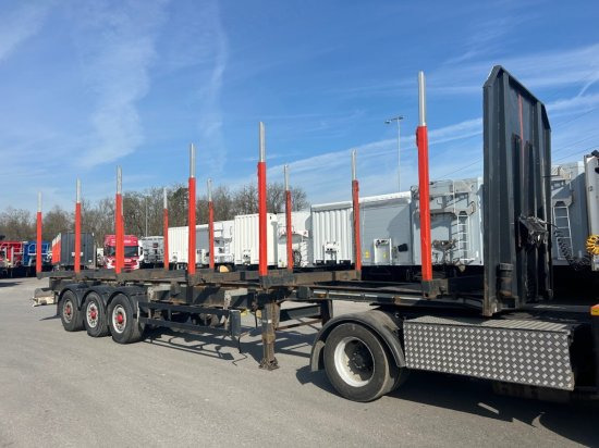 Schwarzmüller Holzauflieger 6 Rungenpaare, BPW-Achsen - Metsaveo poolhaagis: pilt 3 Schwarzmüller Holzauflieger 6 Rungenpaare, BPW-Achsen - Metsaveo poolhaagis: pilt 3