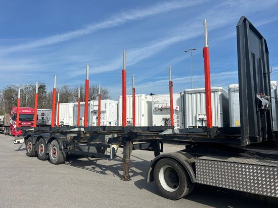 Schwarzmüller Holzauflieger 6 Rungenpaare, BPW-Achsen - Metsaveo poolhaagis: pilt 2 Schwarzmüller Holzauflieger 6 Rungenpaare, BPW-Achsen - Metsaveo poolhaagis: pilt 2