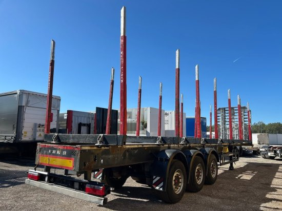 Schwarzmüller Holzauflieger, 8 Rungenpaare, SAF-Achsen, Liftachse - Metsaveo poolhaagis: pilt 5 Schwarzmüller Holzauflieger, 8 Rungenpaare, SAF-Achsen, Liftachse - Metsaveo poolhaagis: pilt 5