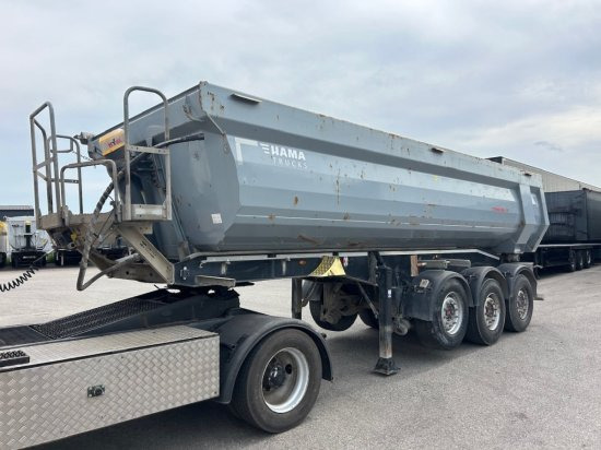 Schwarzmüller Kippmulde 25m³, SAF, Rollplane, Podest, HYVA - Kallur-poolhaagis: pilt 1 Schwarzmüller Kippmulde 25m³, SAF, Rollplane, Podest, HYVA - Kallur-poolhaagis: pilt 1