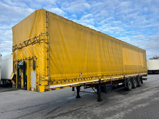Schwarzmüller Spezialauflieger Schräglader, Coilmulde, Liftachse, Edscha-Verdeck, - Tentpoolhaagis: pilt 1 Schwarzmüller Spezialauflieger Schräglader, Coilmulde, Liftachse, Edscha-Verdeck, - Tentpoolhaagis: pilt 1