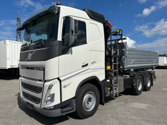 Volvo FH 500 3-Seiten Kipper mit Palfinger PK22002EH, Retarder - Kallurauto: pilt 2 Volvo FH 500 3-Seiten Kipper mit Palfinger PK22002EH, Retarder - Kallurauto: pilt 2
