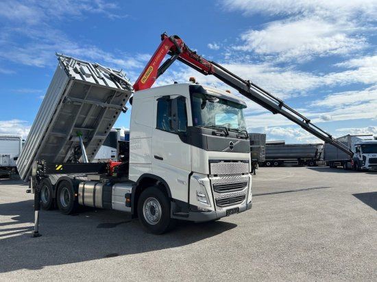 Volvo FH 500 3-Seiten Kipper mit Palfinger PK22002EH, Retarder - Kallurauto: pilt 1 Volvo FH 500 3-Seiten Kipper mit Palfinger PK22002EH, Retarder - Kallurauto: pilt 1