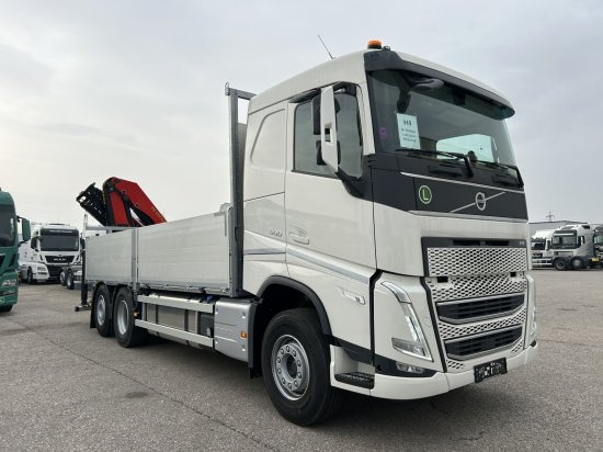 Volvo FH 500 6X2 Euro6, Retarder, Pritsche, Palfinger PK22002-EH - Madelveok/ Platvormveok, Kraanaga veoauto: pilt 3 Volvo FH 500 6X2 Euro6, Retarder, Pritsche, Palfinger PK22002-EH - Madelveok/ Platvormveok, Kraanaga veoauto: pilt 3