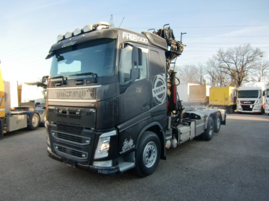 Volvo FH 500 6x2, Schrottkran, Waage, E6, Liftachse - Konkstõstukiga veoauto, Kraanaga veoauto: pilt 1 Volvo FH 500 6x2, Schrottkran, Waage, E6, Liftachse - Konkstõstukiga veoauto, Kraanaga veoauto: pilt 1