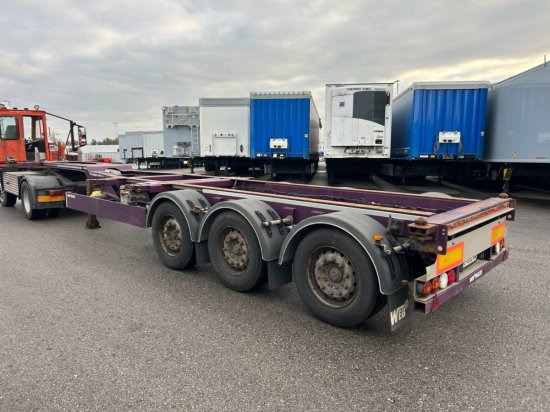 Web Trailer LPRS24 Heckschieber 1x20 ft 2x20 ft 1x40 ft 3 Stück verfügbar - Konteinerveduk/ Tõstukiga poolhaagis: pilt 2 Web Trailer LPRS24 Heckschieber 1x20 ft 2x20 ft 1x40 ft 3 Stück verfügbar - Konteinerveduk/ Tõstukiga poolhaagis: pilt 2