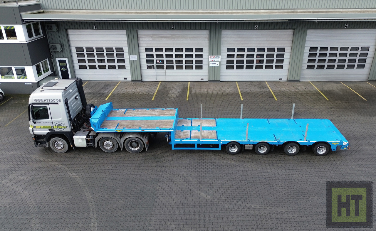 BROSHUIS 4-Achs-Semi mit SL-Air-Achsen nachlaufgelenkt - Madal platvormpoolhaagis: pilt 3 BROSHUIS 4-Achs-Semi mit SL-Air-Achsen nachlaufgelenkt - Madal platvormpoolhaagis: pilt 3