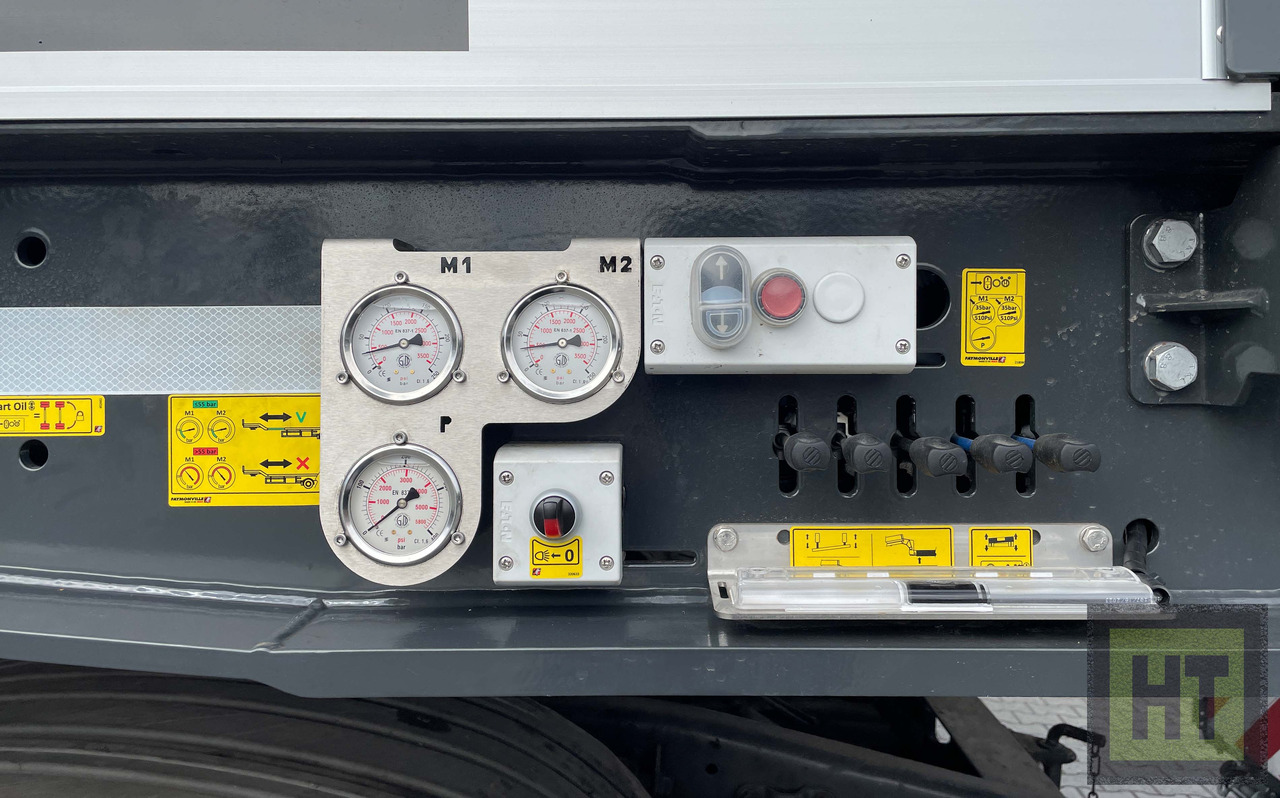 Faymonville 3-Achs-Tiefbett mit Pendelachsen und Bolzen-Laschenkupplung - Madal platvormpoolhaagis: pilt 2 Faymonville 3-Achs-Tiefbett mit Pendelachsen und Bolzen-Laschenkupplung - Madal platvormpoolhaagis: pilt 2
