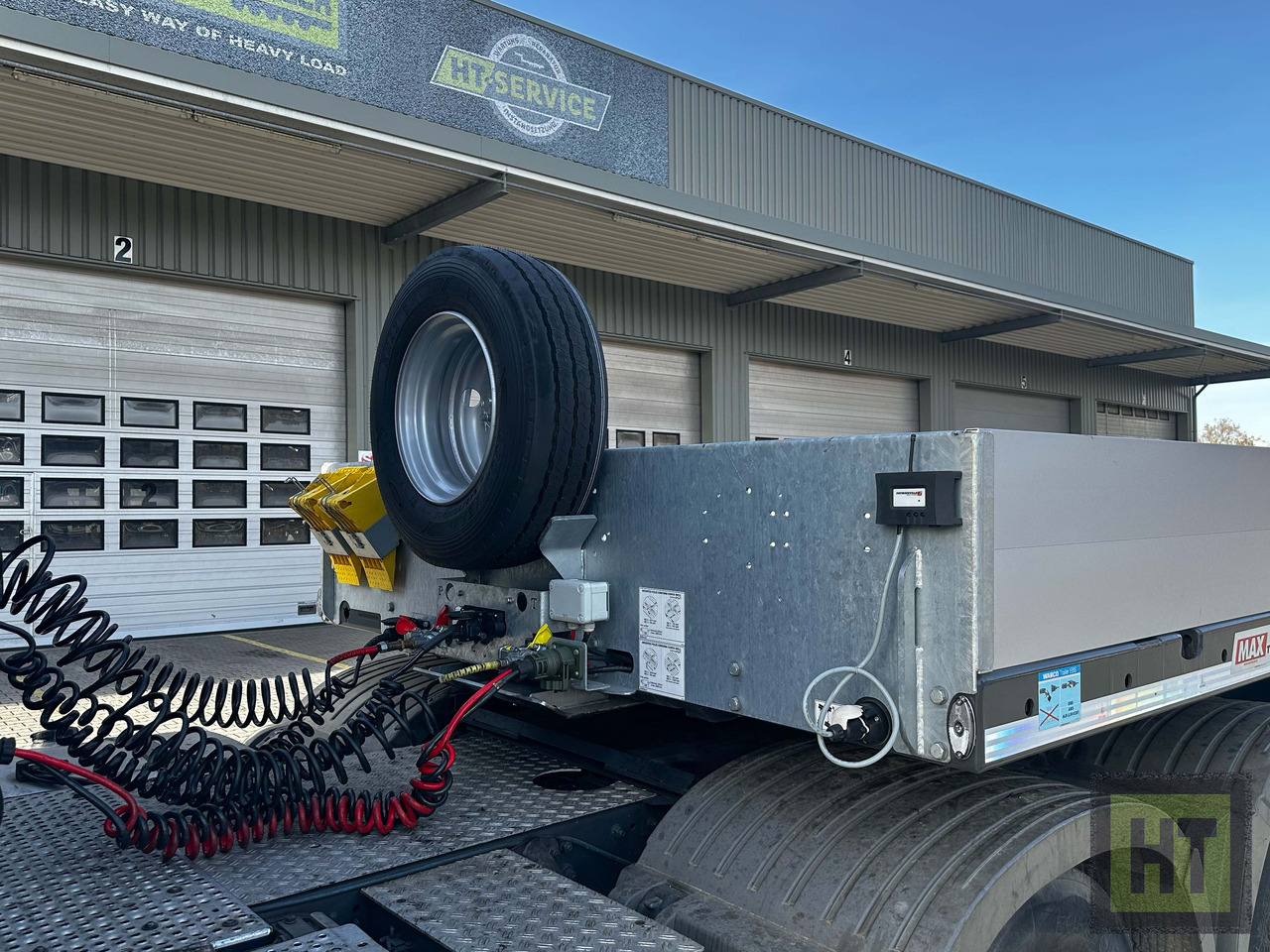 Faymonville MAX Trailer 2-Achs-Tele-Semi-Sattelauflieger-zwangsgelenkt - Madal platvormpoolhaagis: pilt 3 Faymonville MAX Trailer 2-Achs-Tele-Semi-Sattelauflieger-zwangsgelenkt - Madal platvormpoolhaagis: pilt 3