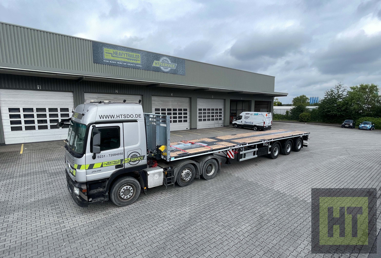 Faymonville MAX Trailer 3-Achs-Doppeltele-Plateau zwangsgelenkt - Platvorm/ Madelpoolhaagis: pilt 5 Faymonville MAX Trailer 3-Achs-Doppeltele-Plateau zwangsgelenkt - Platvorm/ Madelpoolhaagis: pilt 5