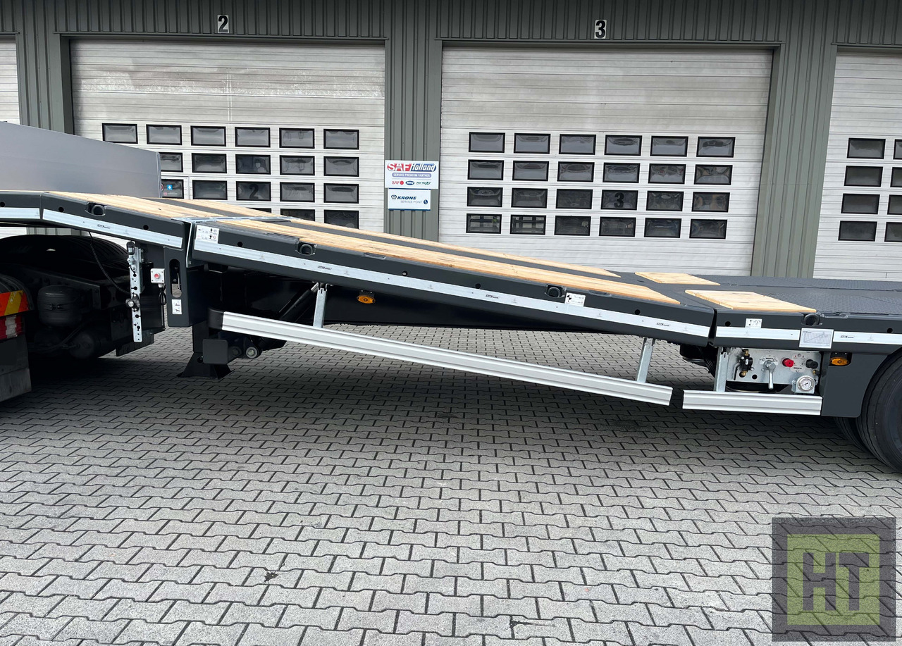 Faymonville MAX Trailer 3-Achs-Semi-hydr.Ladeboden mit Rampen-Holzbelag - Madal platvormpoolhaagis: pilt 5 Faymonville MAX Trailer 3-Achs-Semi-hydr.Ladeboden mit Rampen-Holzbelag - Madal platvormpoolhaagis: pilt 5
