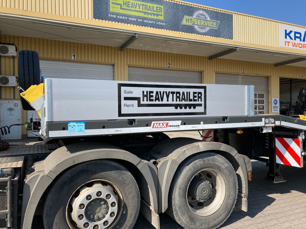 Faymonville MAX Trailer 3-Achs-Tele-Semi mit Rampen zwangsgel - Madal platvormpoolhaagis: pilt 4 Faymonville MAX Trailer 3-Achs-Tele-Semi mit Rampen zwangsgel - Madal platvormpoolhaagis: pilt 4