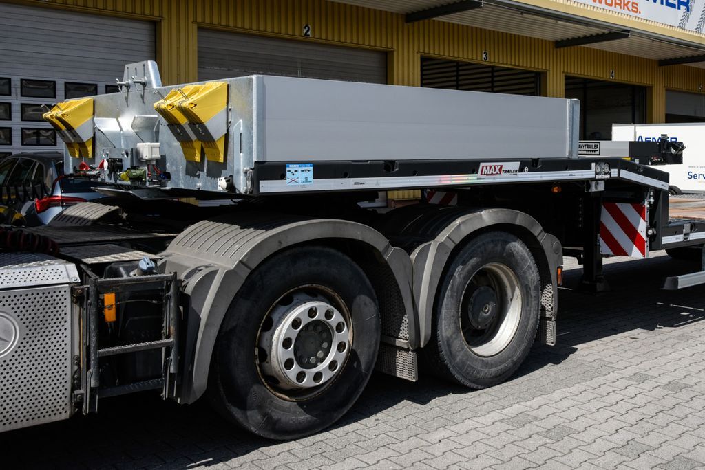 Faymonville MAX Trailer 3-Achs-Tele-Semi-zwangsgelenkt - Madal platvormpoolhaagis: pilt 2 Faymonville MAX Trailer 3-Achs-Tele-Semi-zwangsgelenkt - Madal platvormpoolhaagis: pilt 2
