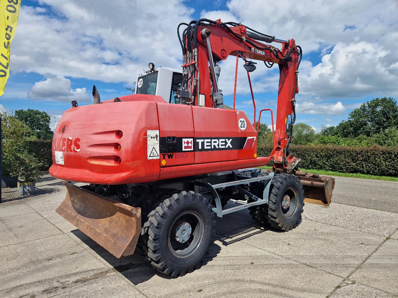 Terex TW160 inclusief kantelbak (1.98m.) - Ratastel ekskavaator: pilt 4 Terex TW160 inclusief kantelbak (1.98m.) - Ratastel ekskavaator: pilt 4
