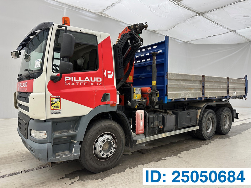 DAF CF85.360 - 6x4 - Kallurauto, Kraanaga veoauto: pilt 1 DAF CF85.360 - 6x4 - Kallurauto, Kraanaga veoauto: pilt 1