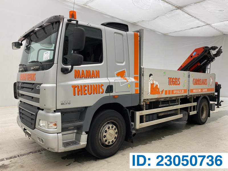 DAF CF85.410 - Madelveok/ Platvormveok, Kraanaga veoauto: pilt 1 DAF CF85.410 - Madelveok/ Platvormveok, Kraanaga veoauto: pilt 1