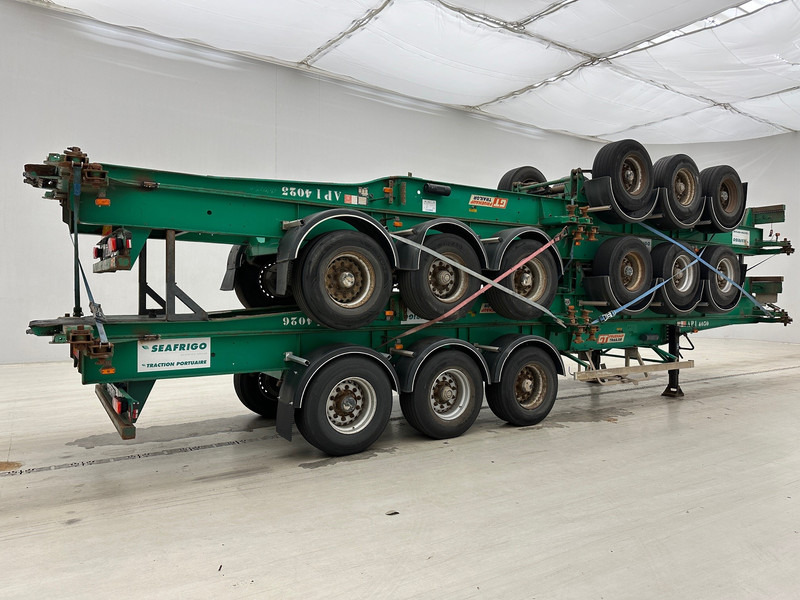 Fruehauf 4 x Skelet 2 x 20-40 ft - Konteinerveduk/ Tõstukiga poolhaagis: pilt 5 Fruehauf 4 x Skelet 2 x 20-40 ft - Konteinerveduk/ Tõstukiga poolhaagis: pilt 5