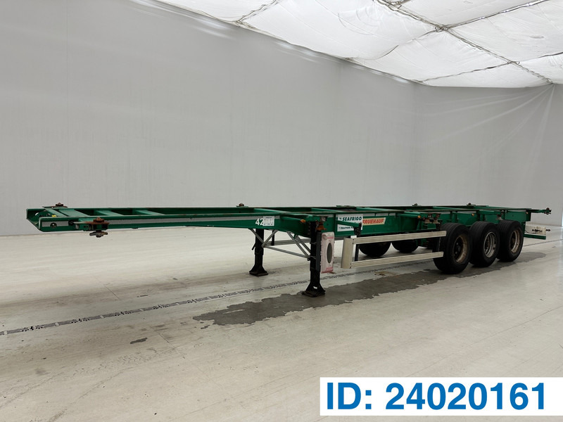 Fruehauf Skelet 2 x 20-40 ft - Konteinerveduk/ Tõstukiga poolhaagis: pilt 1 Fruehauf Skelet 2 x 20-40 ft - Konteinerveduk/ Tõstukiga poolhaagis: pilt 1