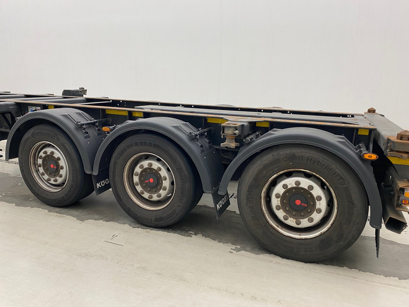 Konteinerveduk/ Tõstukiga poolhaagis Kögel Polyvalent skelet 20-30-40 ft: pilt 10 Konteinerveduk/ Tõstukiga poolhaagis Kögel Polyvalent skelet 20-30-40 ft: pilt 10