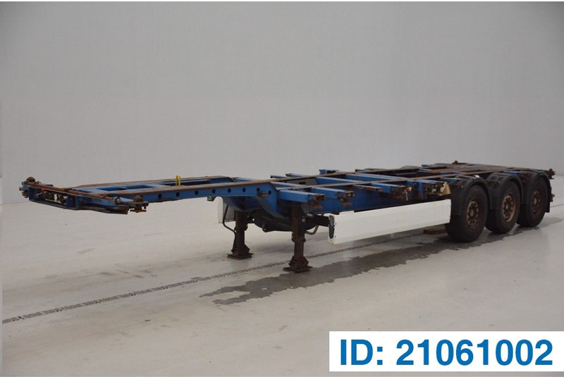 Krone Polyvalent skelet 20-30-40-45 ft - Konteinerveduk/ Tõstukiga poolhaagis: pilt 1 Krone Polyvalent skelet 20-30-40-45 ft - Konteinerveduk/ Tõstukiga poolhaagis: pilt 1