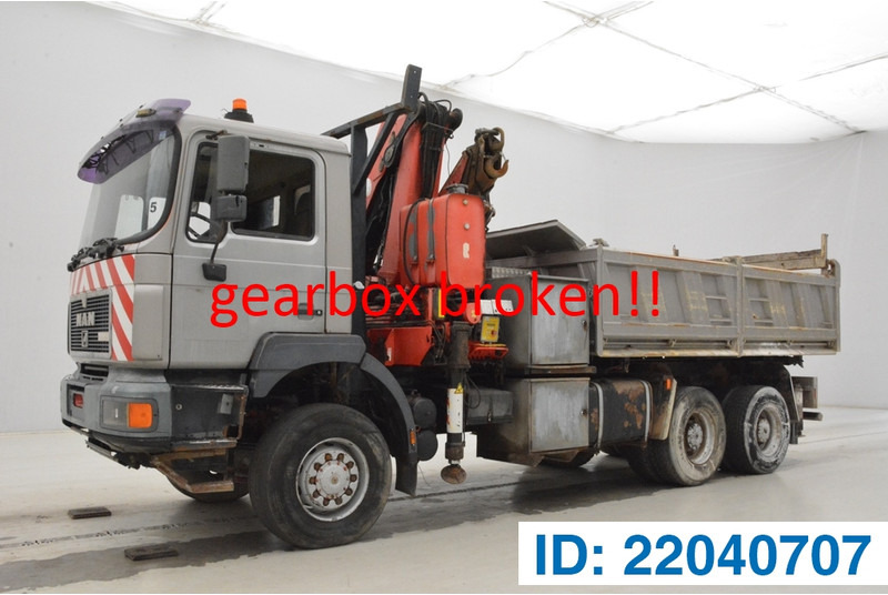 MAN 33.460 - 6x4* - Kallurauto, Kraanaga veoauto: pilt 1 MAN 33.460 - 6x4* - Kallurauto, Kraanaga veoauto: pilt 1