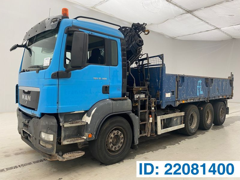 MAN TGS 35.400 - 8x4 - Kallurauto, Kraanaga veoauto: pilt 1 MAN TGS 35.400 - 8x4 - Kallurauto, Kraanaga veoauto: pilt 1