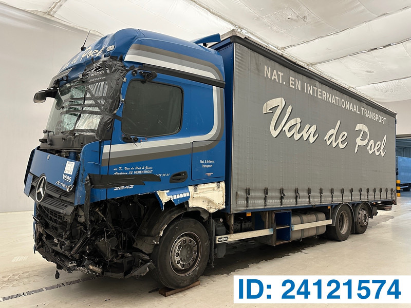 Mercedes-Benz Actros 2642 - 6x2 - Tent veoauto: pilt 1 Mercedes-Benz Actros 2642 - 6x2 - Tent veoauto: pilt 1