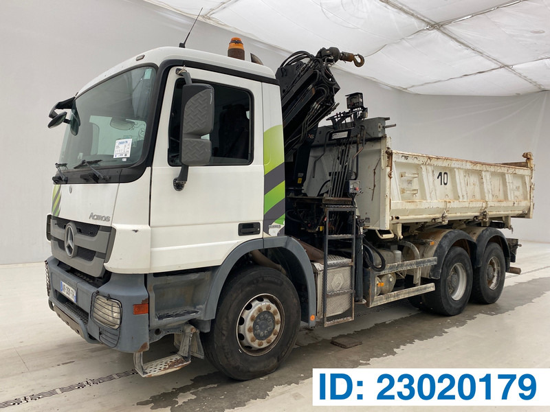 Mercedes-Benz Actros 3336 - 6x4 - Kallurauto, Kraanaga veoauto: pilt 1 Mercedes-Benz Actros 3336 - 6x4 - Kallurauto, Kraanaga veoauto: pilt 1