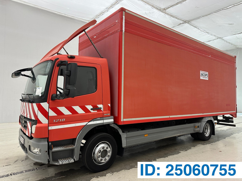 Mercedes-Benz Atego 1218 - Kasti veoauto: pilt 1 Mercedes-Benz Atego 1218 - Kasti veoauto: pilt 1
