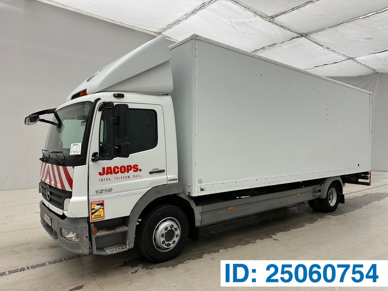 Mercedes-Benz Atego 1218 - Kasti veoauto: pilt 1 Mercedes-Benz Atego 1218 - Kasti veoauto: pilt 1