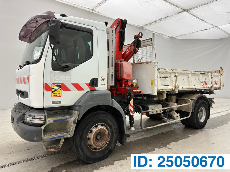 Renault Kerax 320 DCi - Kallurauto, Kraanaga veoauto: pilt 1 Renault Kerax 320 DCi - Kallurauto, Kraanaga veoauto: pilt 1