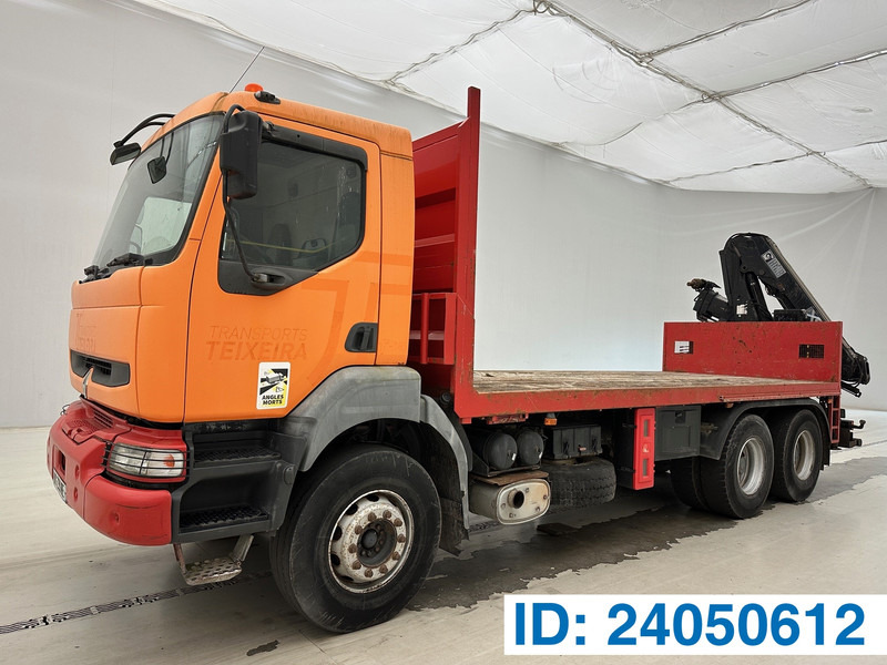 Renault Kerax 360 - 6x4 - Madelveok/ Platvormveok, Kraanaga veoauto: pilt 1 Renault Kerax 360 - 6x4 - Madelveok/ Platvormveok, Kraanaga veoauto: pilt 1