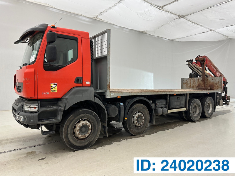 Renault Kerax 370 DXi - 8x4 - Madelveok/ Platvormveok, Kraanaga veoauto: pilt 1 Renault Kerax 370 DXi - 8x4 - Madelveok/ Platvormveok, Kraanaga veoauto: pilt 1