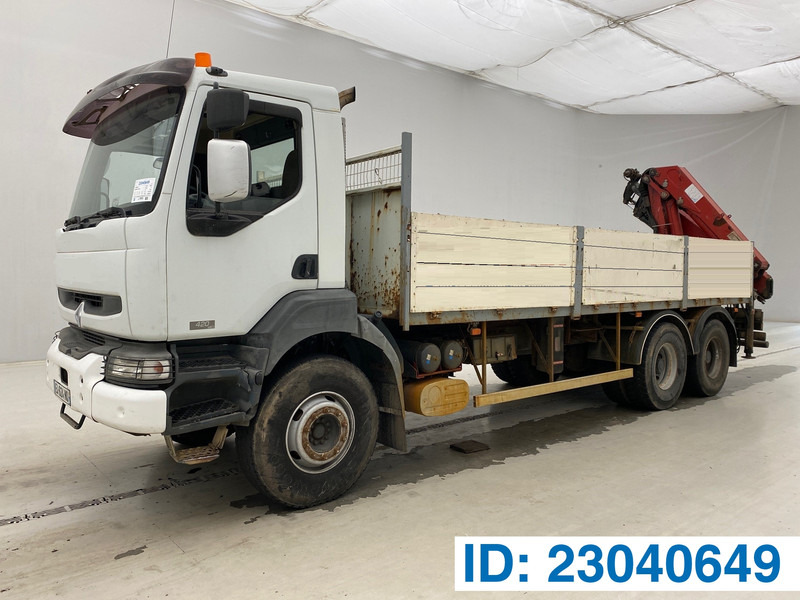 Renault Kerax 420 DCi - 6x4* - Madelveok/ Platvormveok, Kraanaga veoauto: pilt 1 Renault Kerax 420 DCi - 6x4* - Madelveok/ Platvormveok, Kraanaga veoauto: pilt 1
