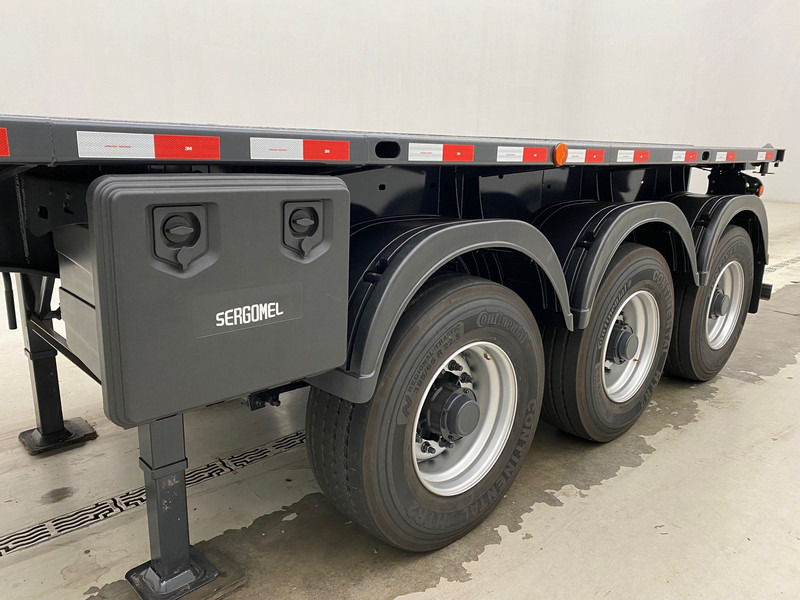 Uus Konteinerveduk/ Tõstukiga poolhaagis SERGOMEL Chassis/Plateau 20FT - NEW: pilt 16