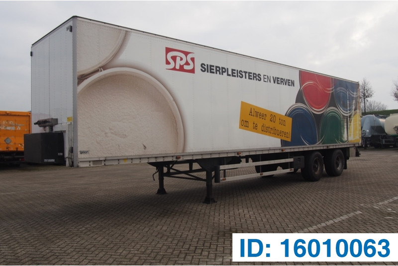 Talson Box semi-trailer - Furgoonpoolhaagis: pilt 1 Talson Box semi-trailer - Furgoonpoolhaagis: pilt 1