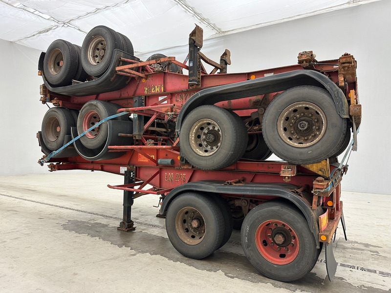 Konteinerveduk/ Tõstukiga poolhaagis Van Hool Stack 4 x skelet 20 ft: pilt 8