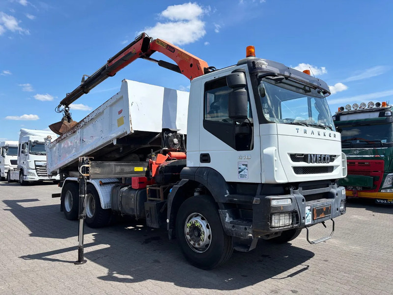 Iveco Trakker 410 6X4 Manual Gearbox 2 Way Tipper + Palfinger PK15500 - Kallurauto, Kraanaga veoauto: pilt 2 Iveco Trakker 410 6X4 Manual Gearbox 2 Way Tipper + Palfinger PK15500 - Kallurauto, Kraanaga veoauto: pilt 2