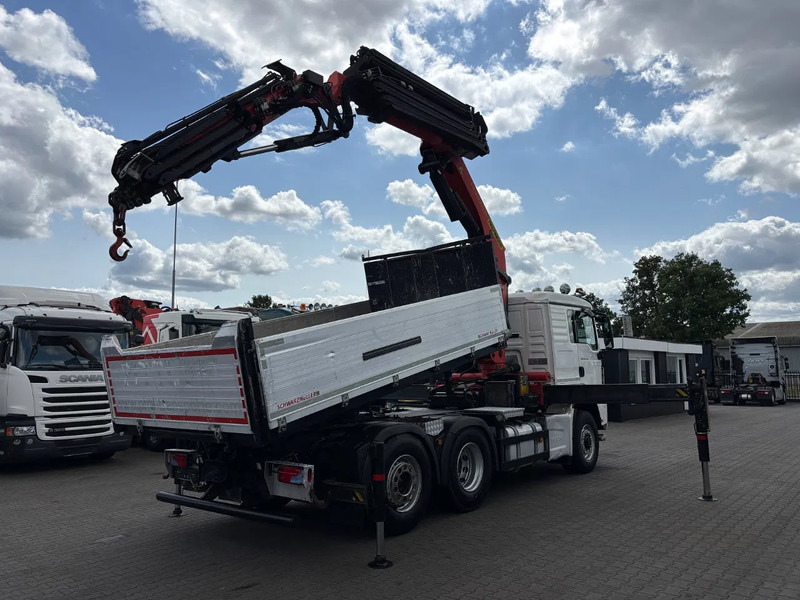 MAN TGS 28.440 6x4 Hydrodrive Euro 6 Tipper / Tractor + Palfinger 33002 Fly Jip PJ060 - Kraanaga veoauto: pilt 4 MAN TGS 28.440 6x4 Hydrodrive Euro 6 Tipper / Tractor + Palfinger 33002 Fly Jip PJ060 - Kraanaga veoauto: pilt 4